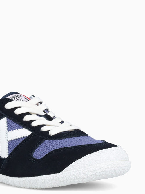 Goal Navy Azul Blanco suede Fabric Navy / 40 / M