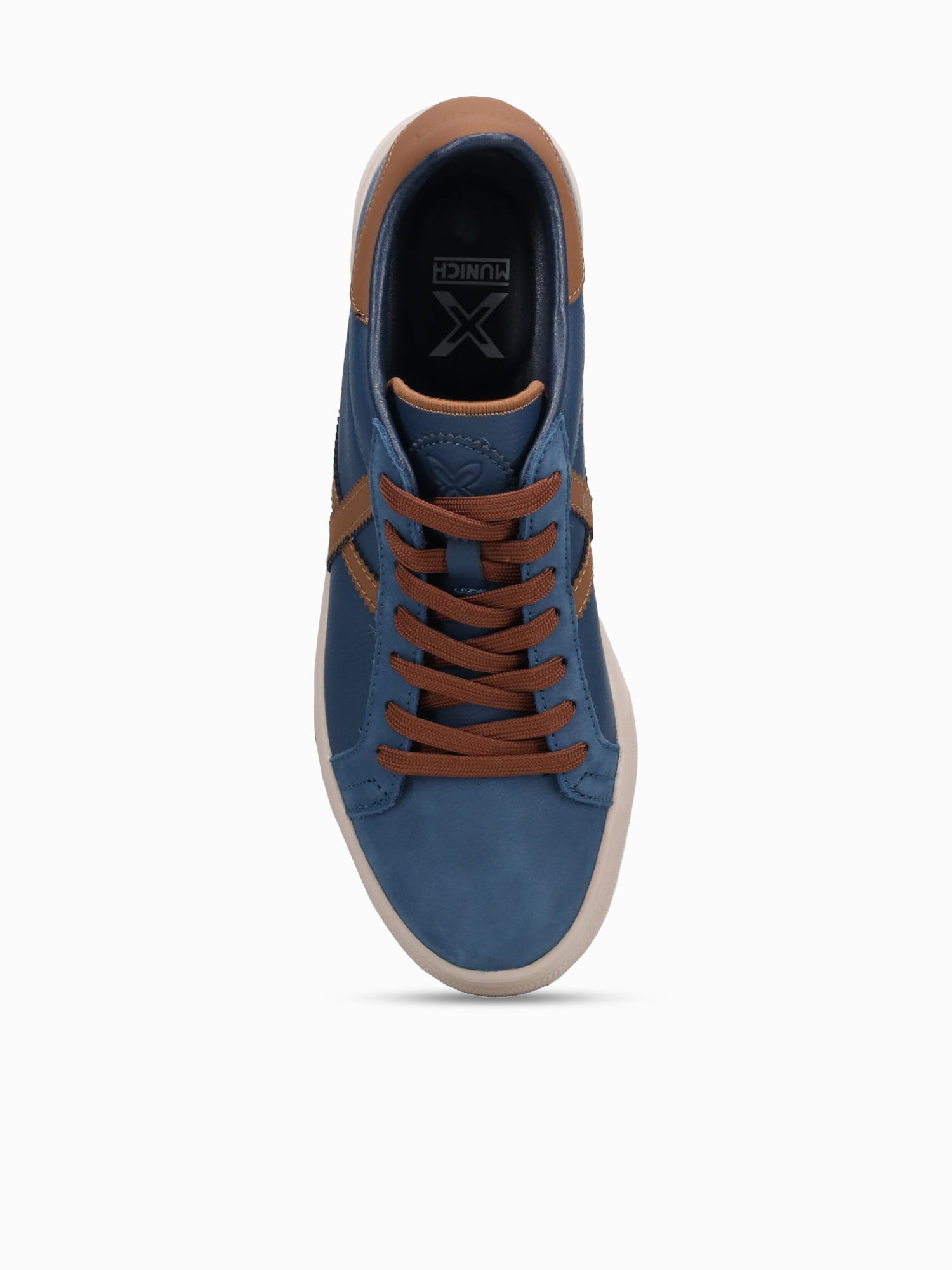 Rete Azul Marron leather Blue / 40 / M