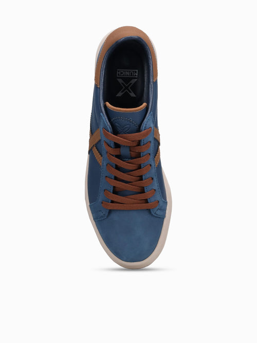 Rete Azul Marron leather Blue / 40 / M