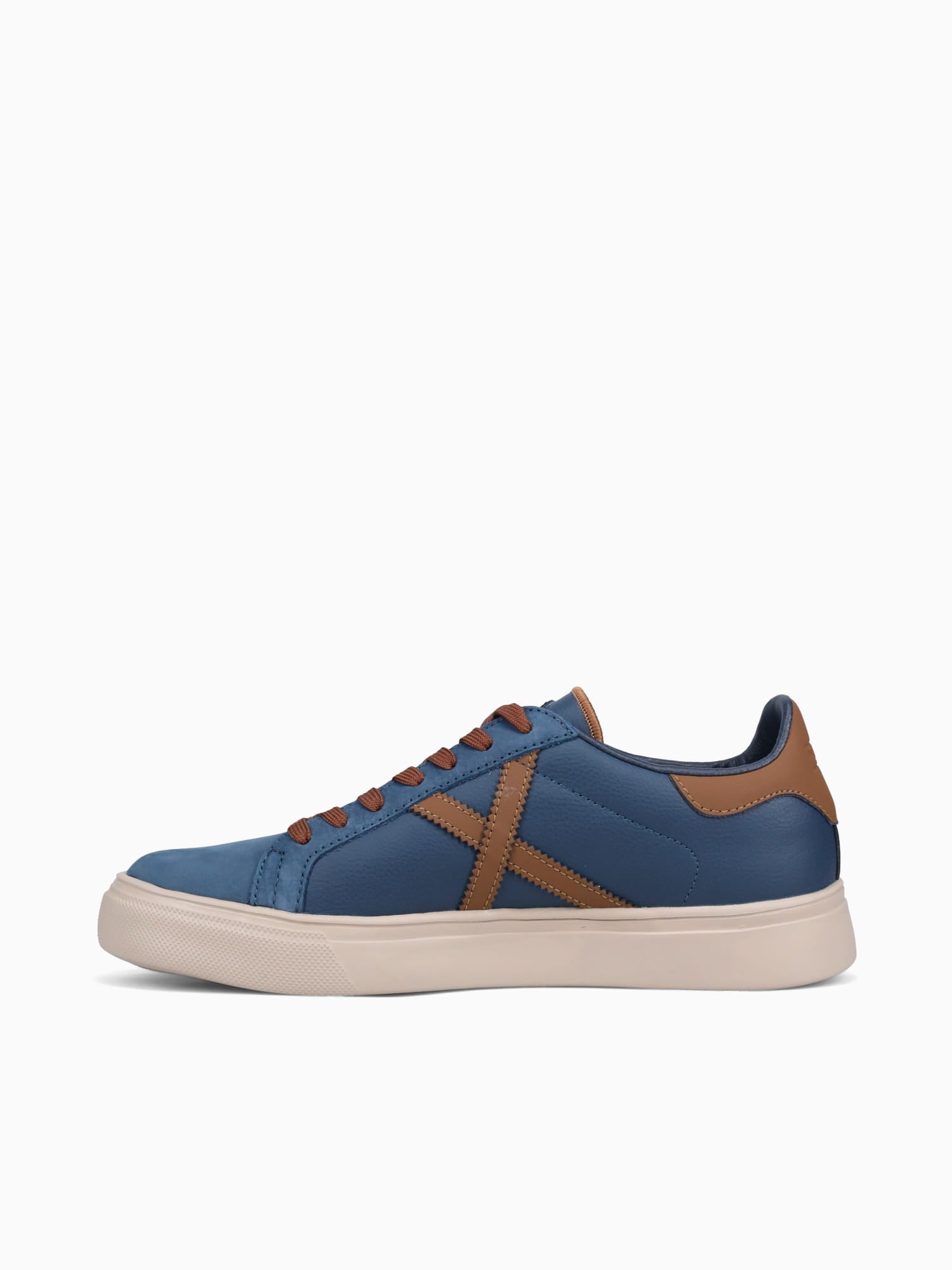Rete Azul Marron leather Blue / 40 / M