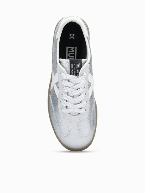 Barru Woman Plata Blacno leather Silver / 36 / M