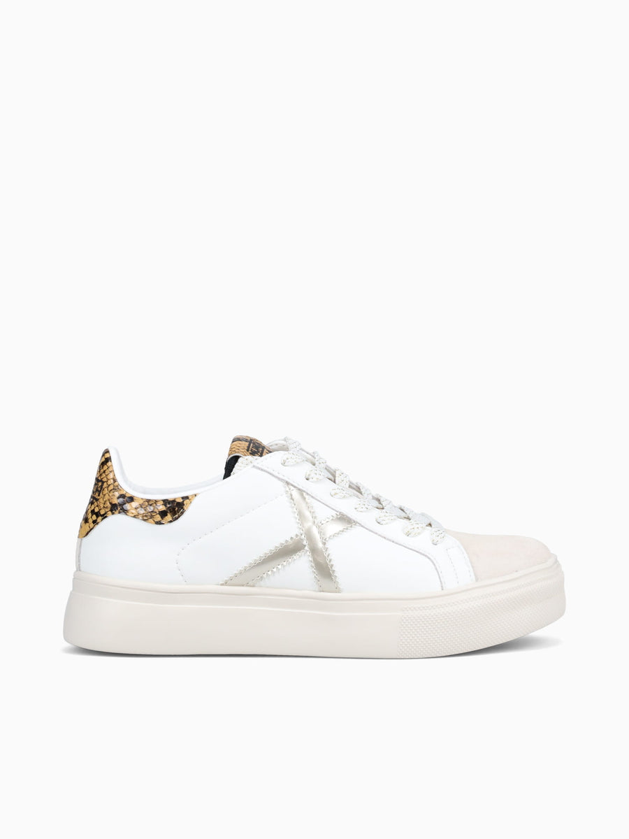 Rete Sky Blanco Oro Snake leather White / 36 / M