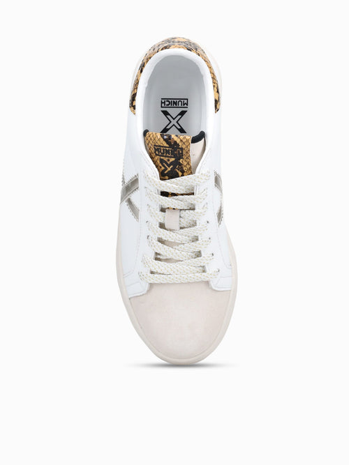Rete Sky Blanco Oro Snake leather White / 36 / M