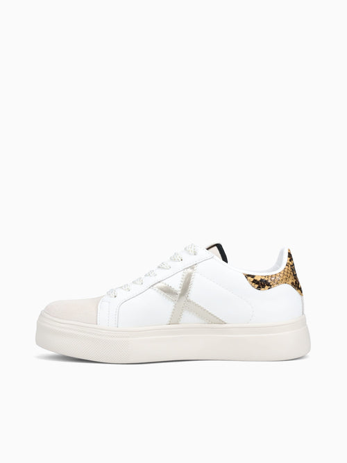 Rete Sky Blanco Oro Snake leather White / 36 / M