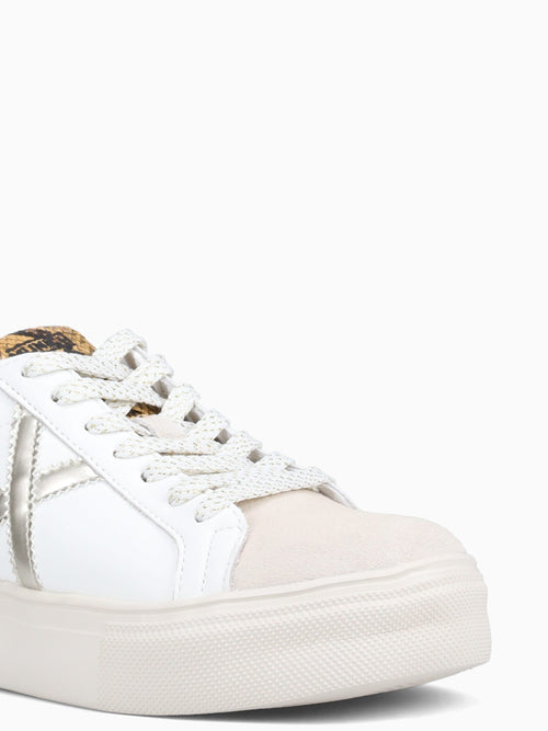 Rete Sky Blanco Oro Snake leather White / 36 / M