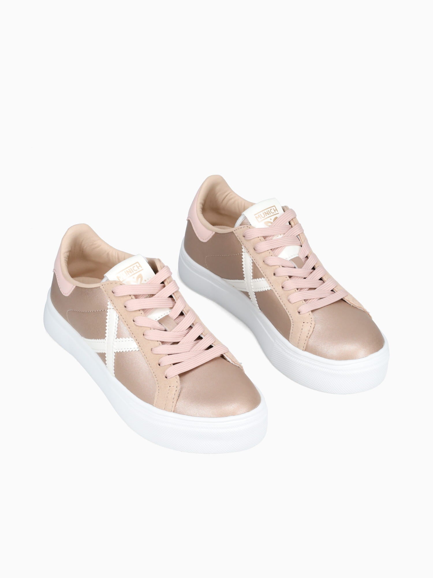 Rete Sky Rosa Blanco metallic Platinum / 36 / M