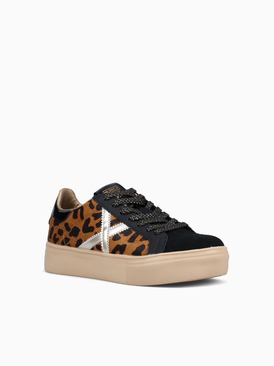 Rete Sky Leopardo Negro pelo Black Multi / 36 / M