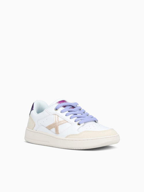 Legit Woman Blanco Oro Lila leather White Multi / 36 / M