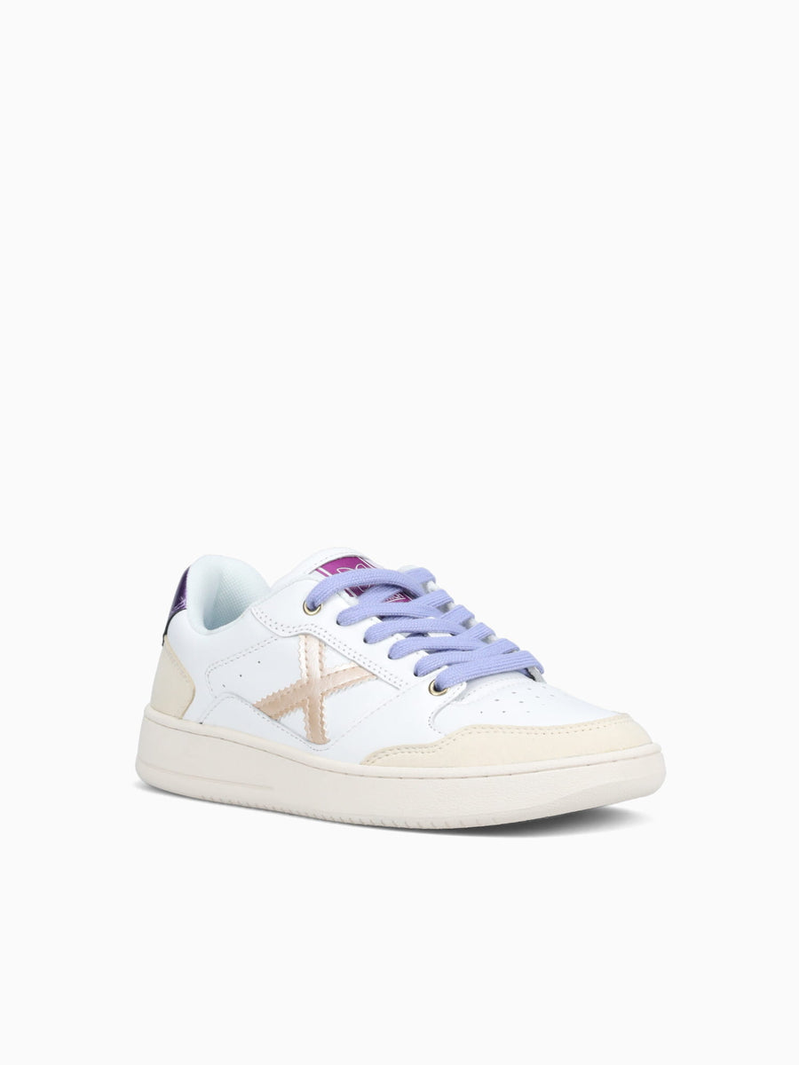 Legit Woman Blanco Oro Lila leather White Multi / 36 / M
