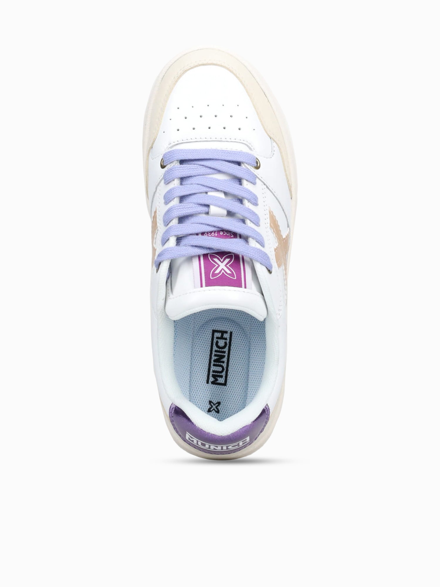 Legit Woman Blanco Oro Lila leather White Multi / 36 / M