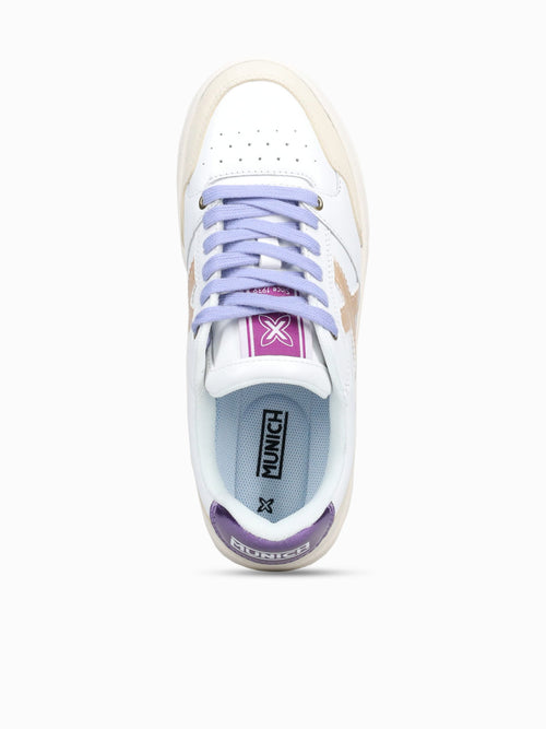 Legit Woman Blanco Oro Lila leather White Multi / 36 / M