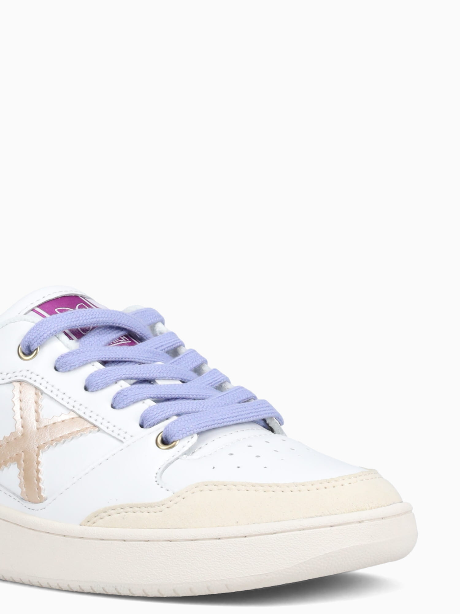 Legit Woman Blanco Oro Lila leather White Multi / 36 / M