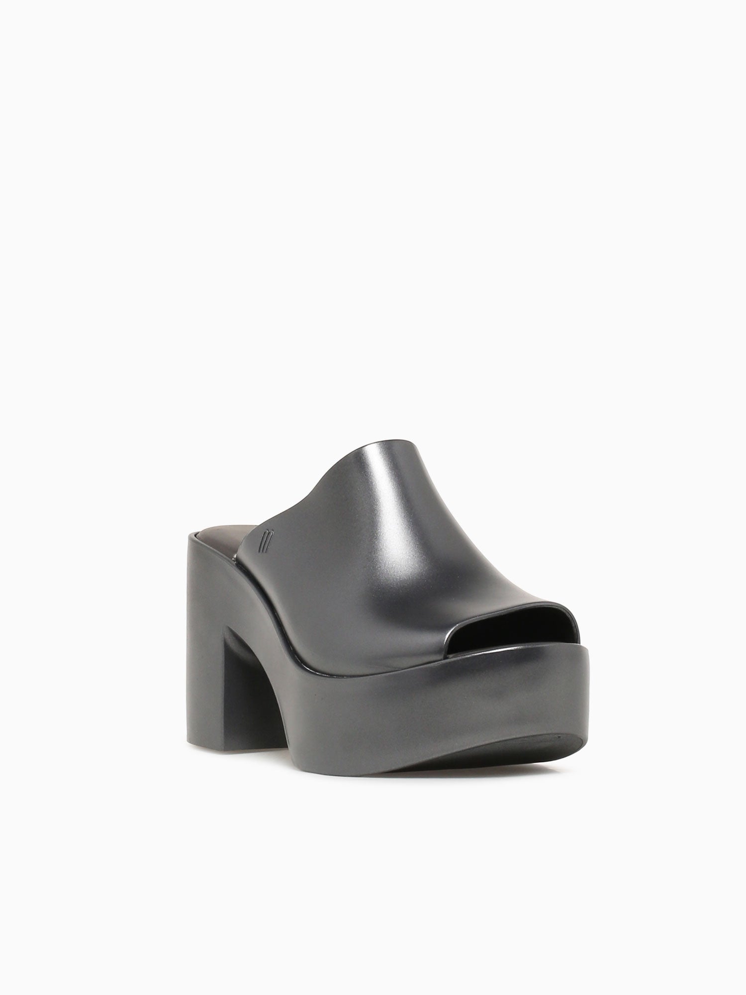 Mule Hype Dark Silver Jelly Pewter / 5 / M