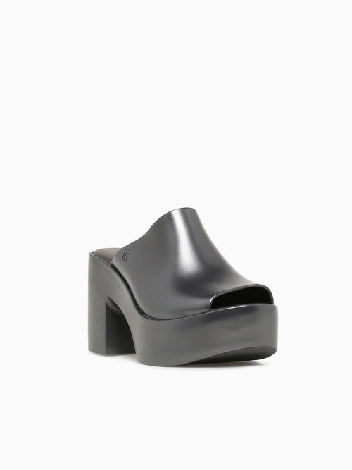 Mule Hype Dark Silver Jelly Pewter / 5 / M