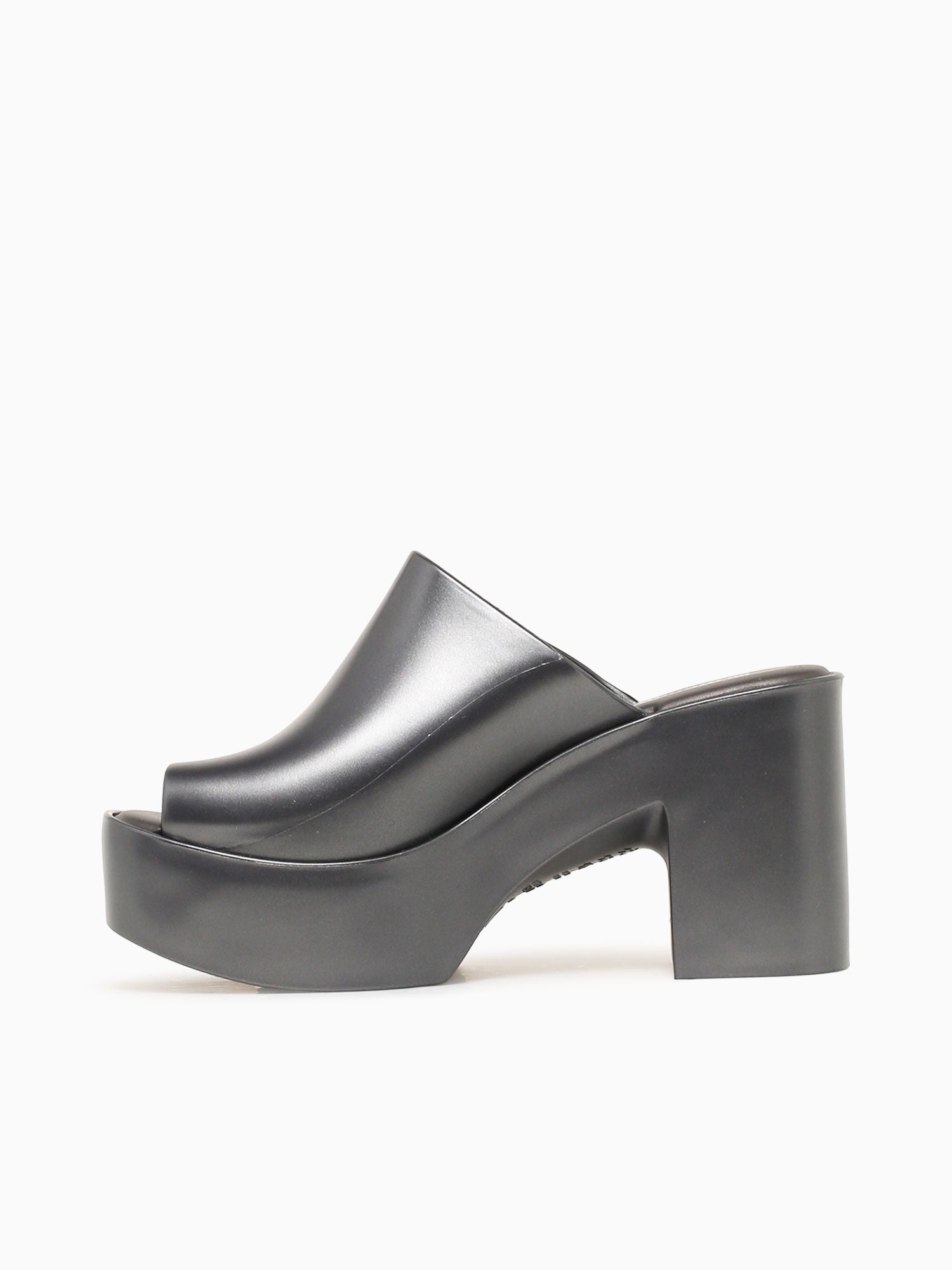 Mule Hype Dark Silver Jelly Pewter / 5 / M