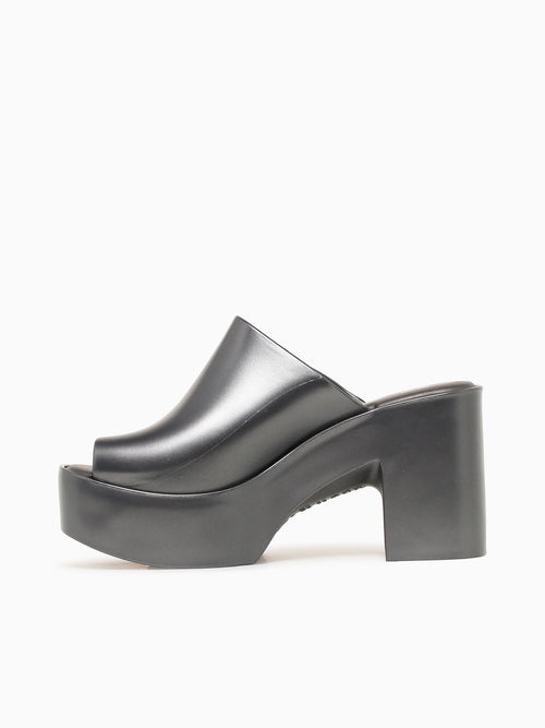 Mule Hype Dark Silver Jelly Pewter / 5 / M