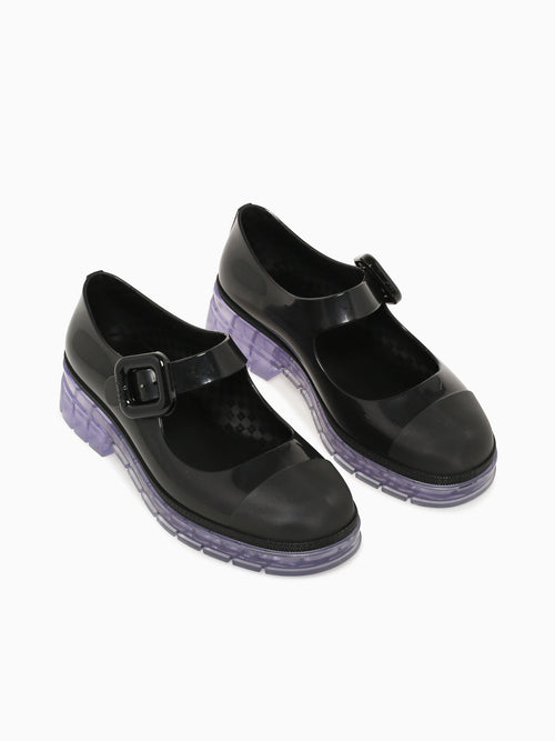 June Clear Black jelly Black / 5 / M