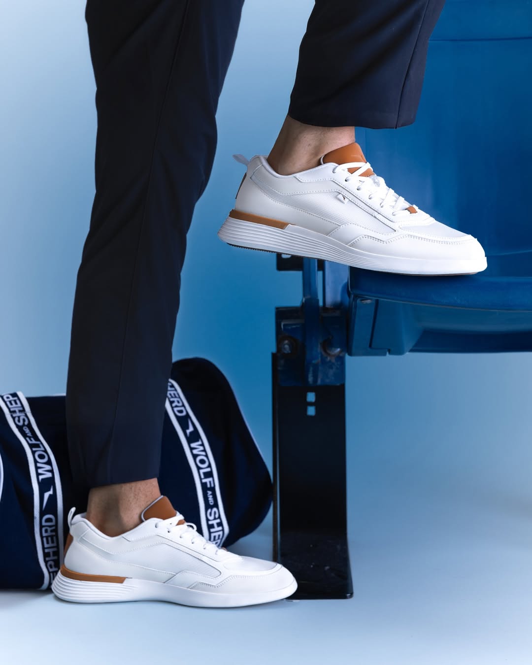 Crossover Runner Sport White White mesh