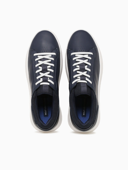 Cruise Low Sport Navy White leather Navy / 7 / M