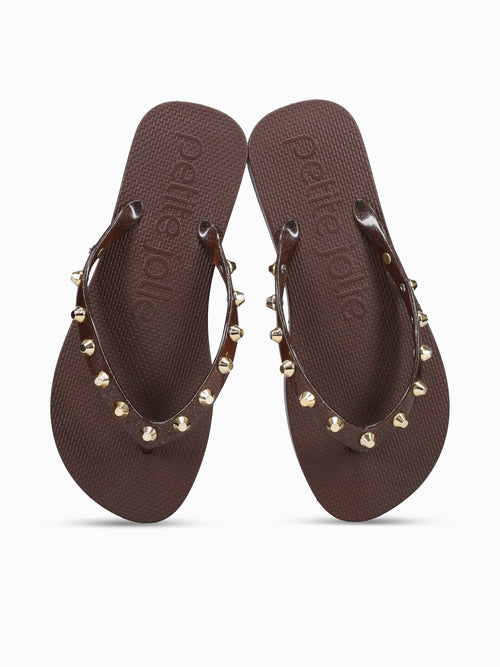 Fresh Up Glitter Brown Jlastic Brown / 5 / M