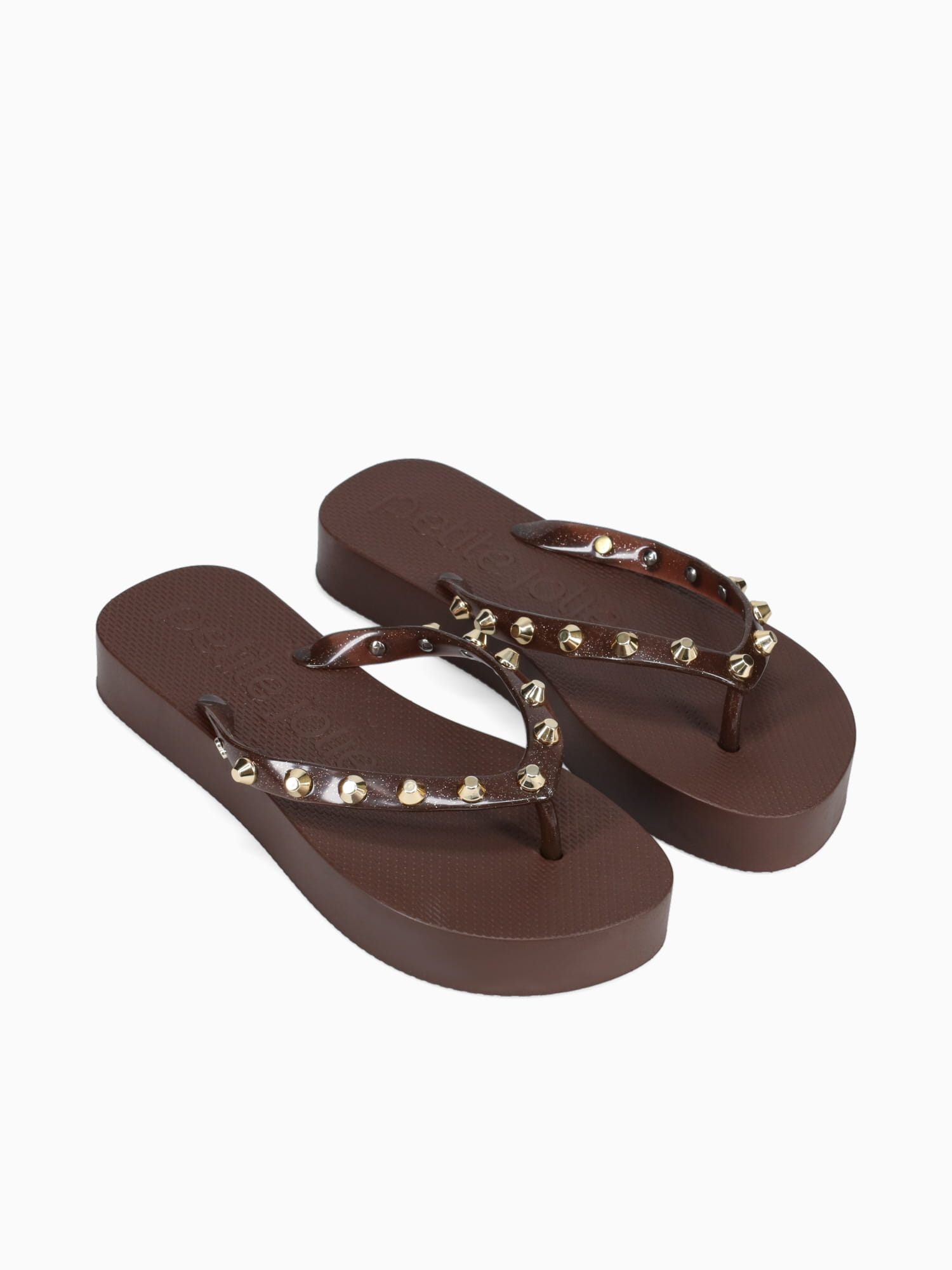 Fresh Up Glitter Brown Jlastic Brown / 5 / M