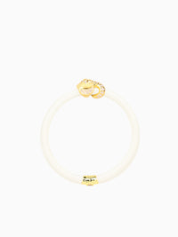 Fauna All Weather Bangles Ivory Elephant Off White / S