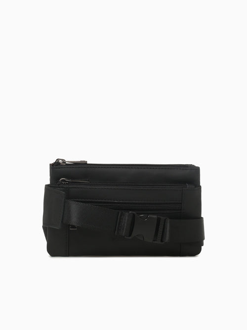 Federico Black Leather Black