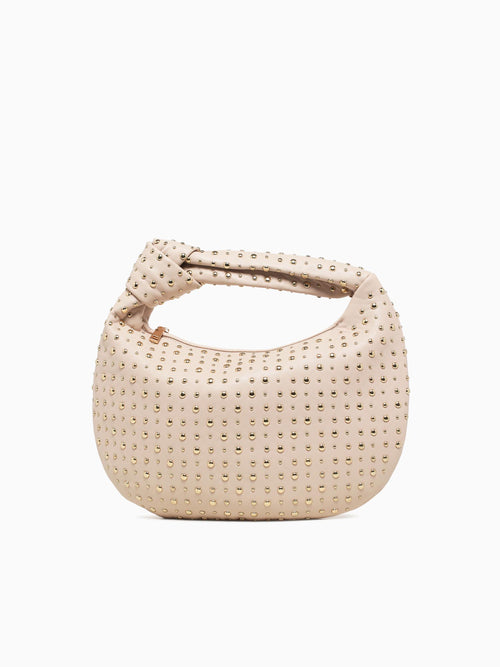 Brigitte Studded Large Bone Light Beige