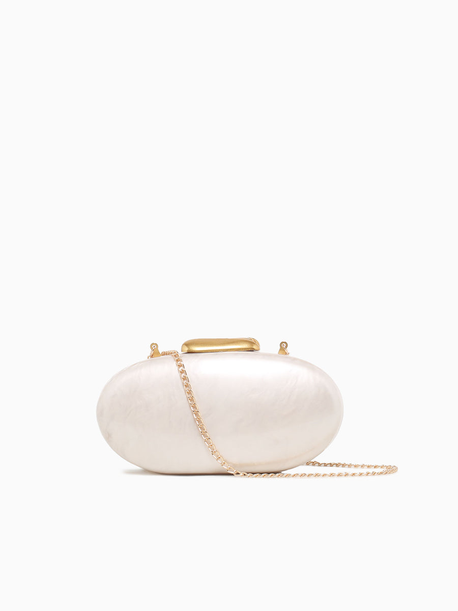 Brooke Clutch Beige Beige