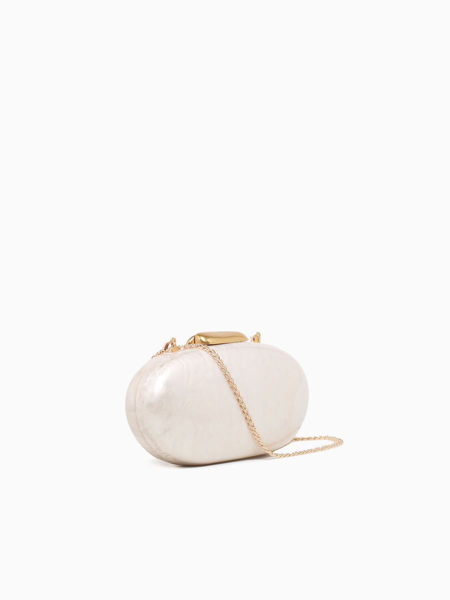 Brooke Clutch Beige Beige