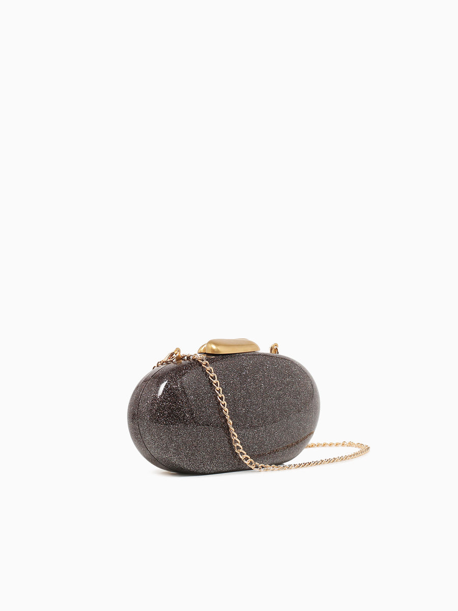 Brooke Clutch Brown Brown