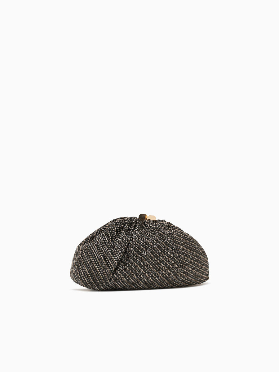 Brisa Clutch Black Natural Black