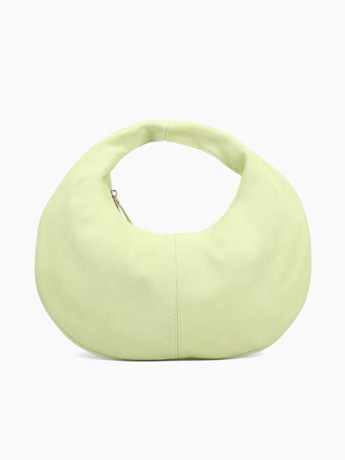 Farrah Suede Pistachio Light Green
