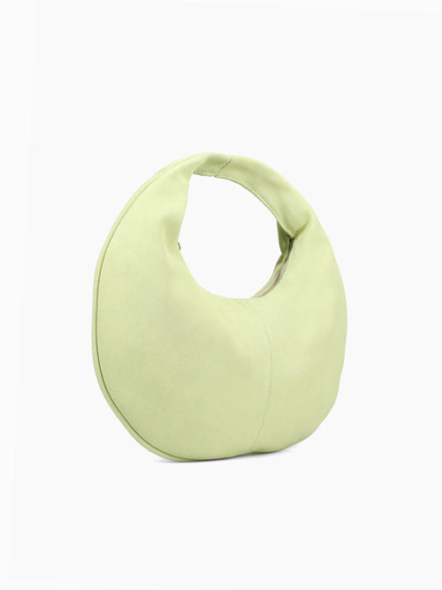 Farrah Suede Pistachio Light Green
