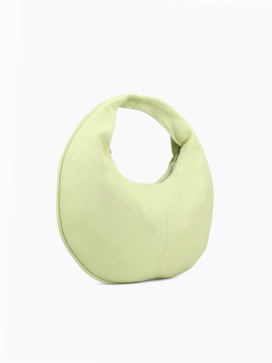 Farrah Suede Pistachio Light Green