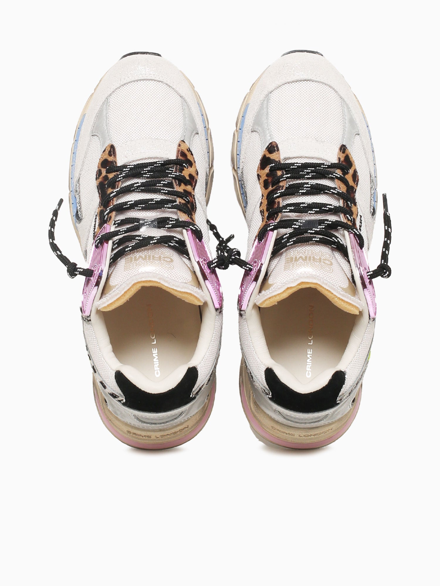 Fugitive White Animalier leather Mesh Multi / 36 / M