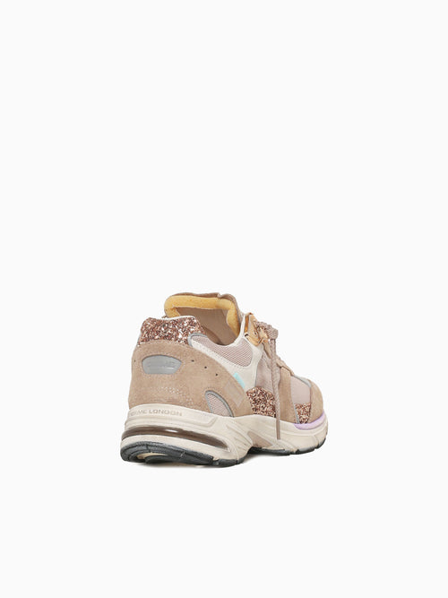 Fugitive Beige Gold suede Glitter Beige / 36 / M