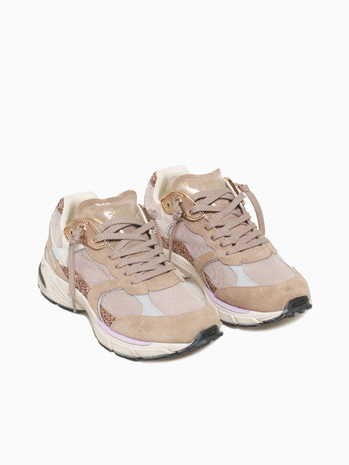 Fugitive Beige Gold suede Glitter Beige / 36 / M