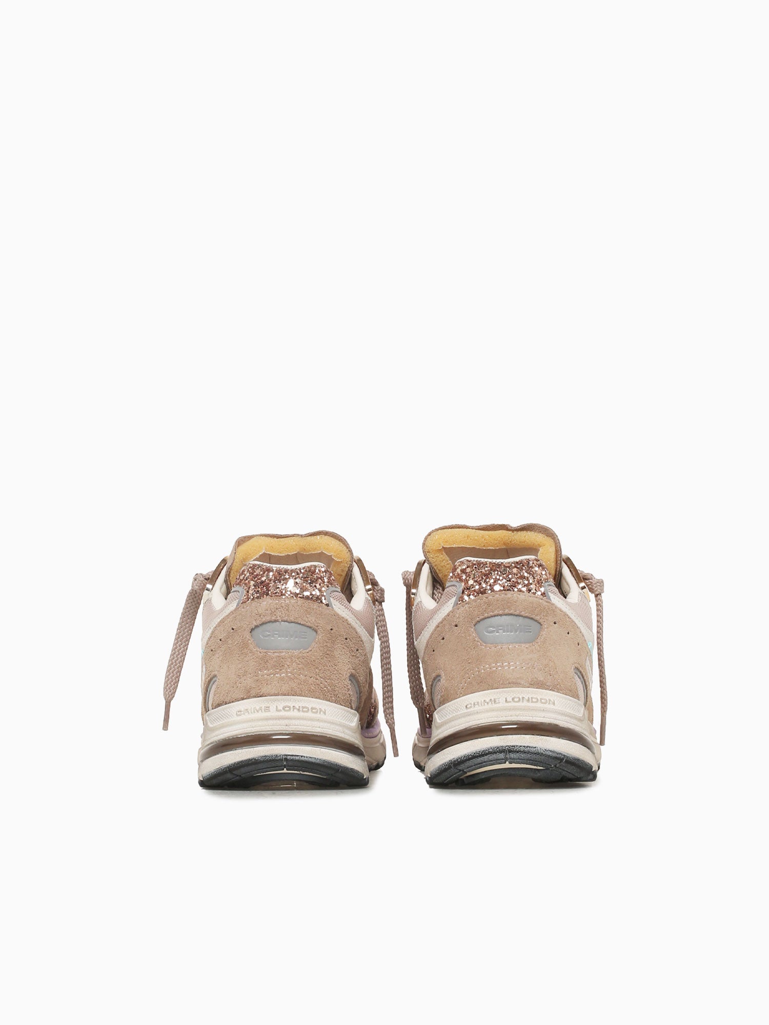 Fugitive Beige Gold suede Glitter Beige / 36 / M