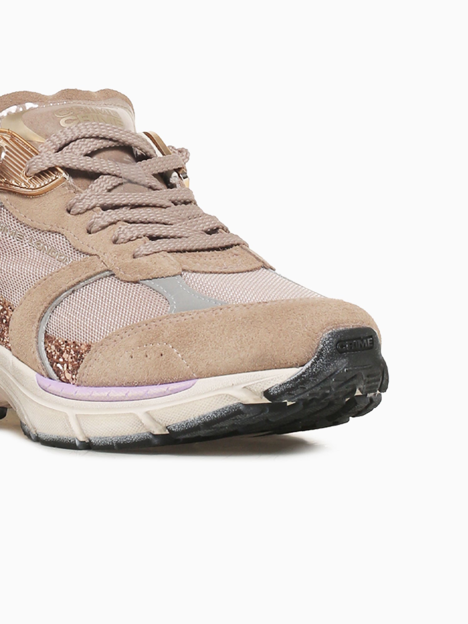 Fugitive Beige Gold suede Glitter Beige / 36 / M