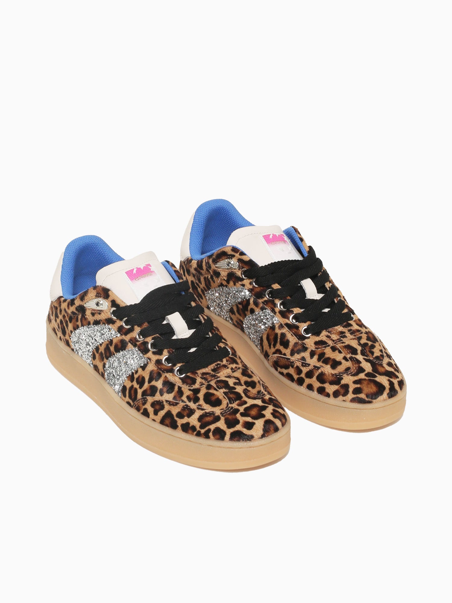 Wembley Leopard Silver pony Glitter Multi / 36 / M