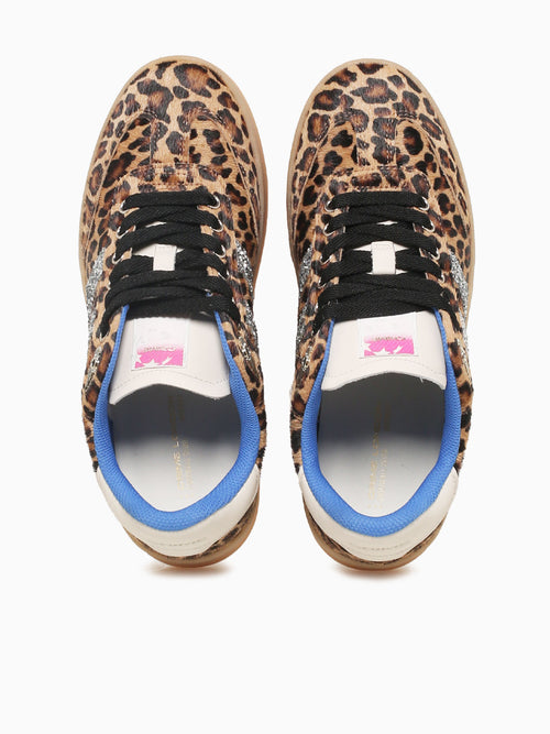 Wembley Leopard Silver pony Glitter Multi / 36 / M