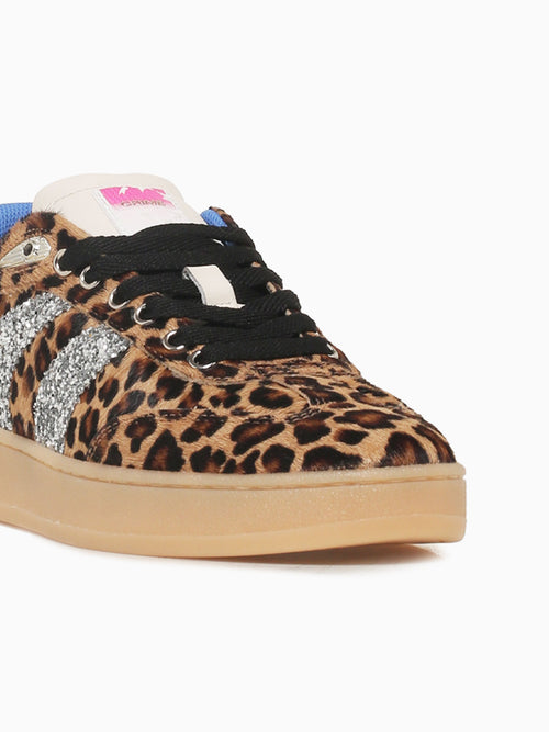 Wembley Leopard Silver pony Glitter Multi / 36 / M