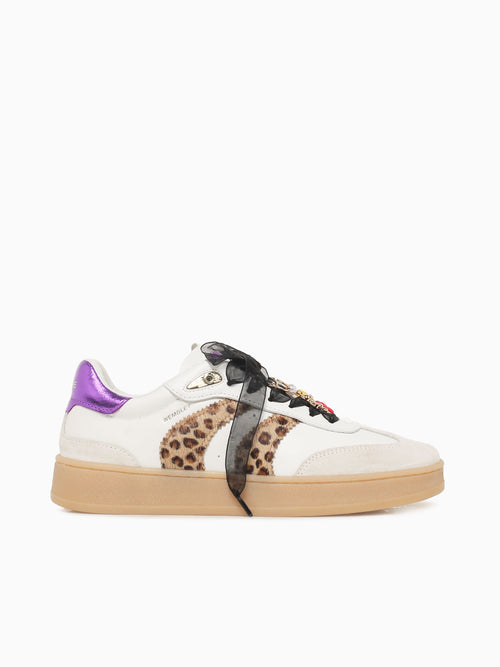 Wembley White Leopard leather White / 36 / M