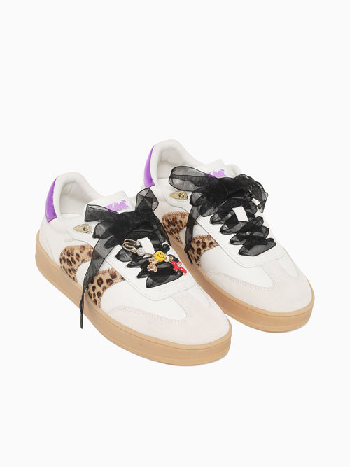 Wembley White Leopard leather White / 36 / M