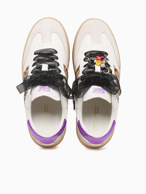 Wembley White Leopard leather White / 36 / M