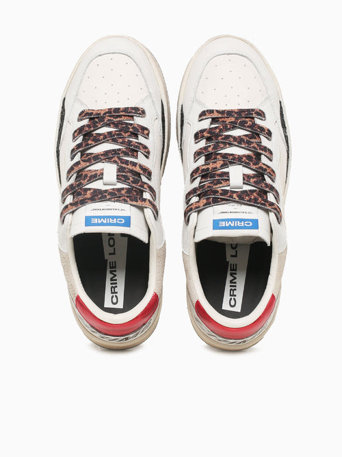 Chelsea White Red leather White / 36 / M