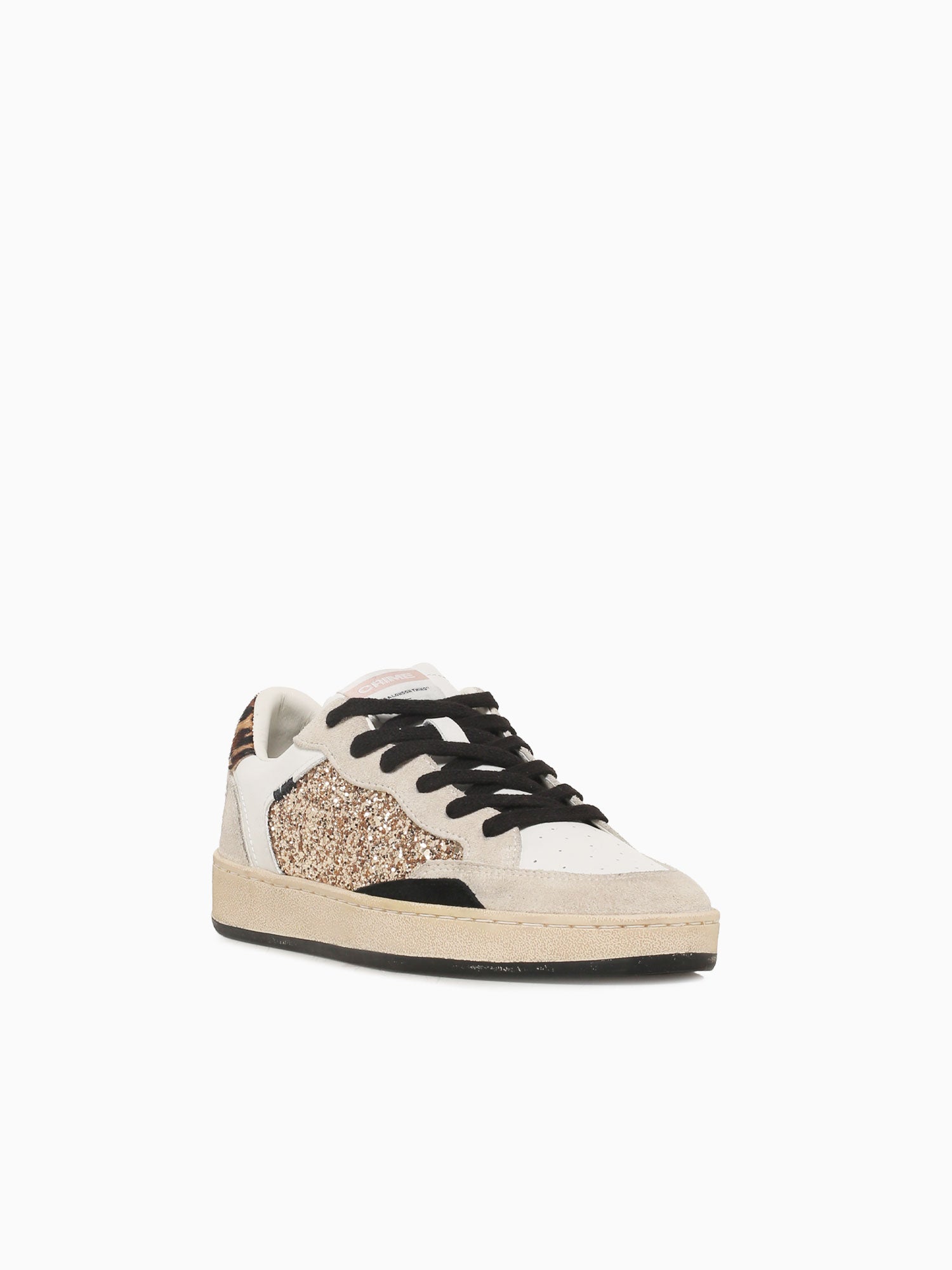 Chelsea White Gold leather Gold / 36 / M