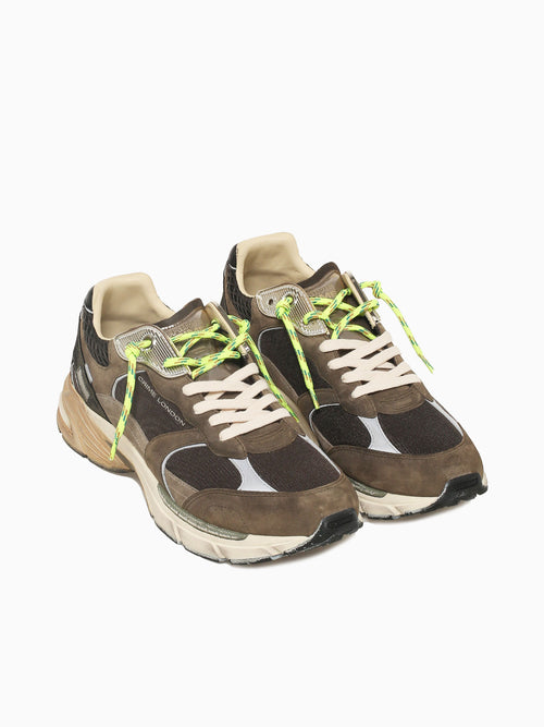 Fugitive Green Lt.grey suede Mesh Green / 40 / M