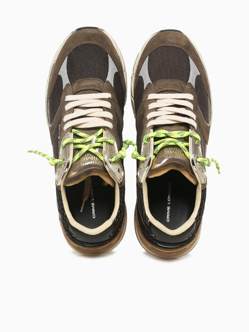 Fugitive Green Lt.grey suede Mesh Green / 40 / M